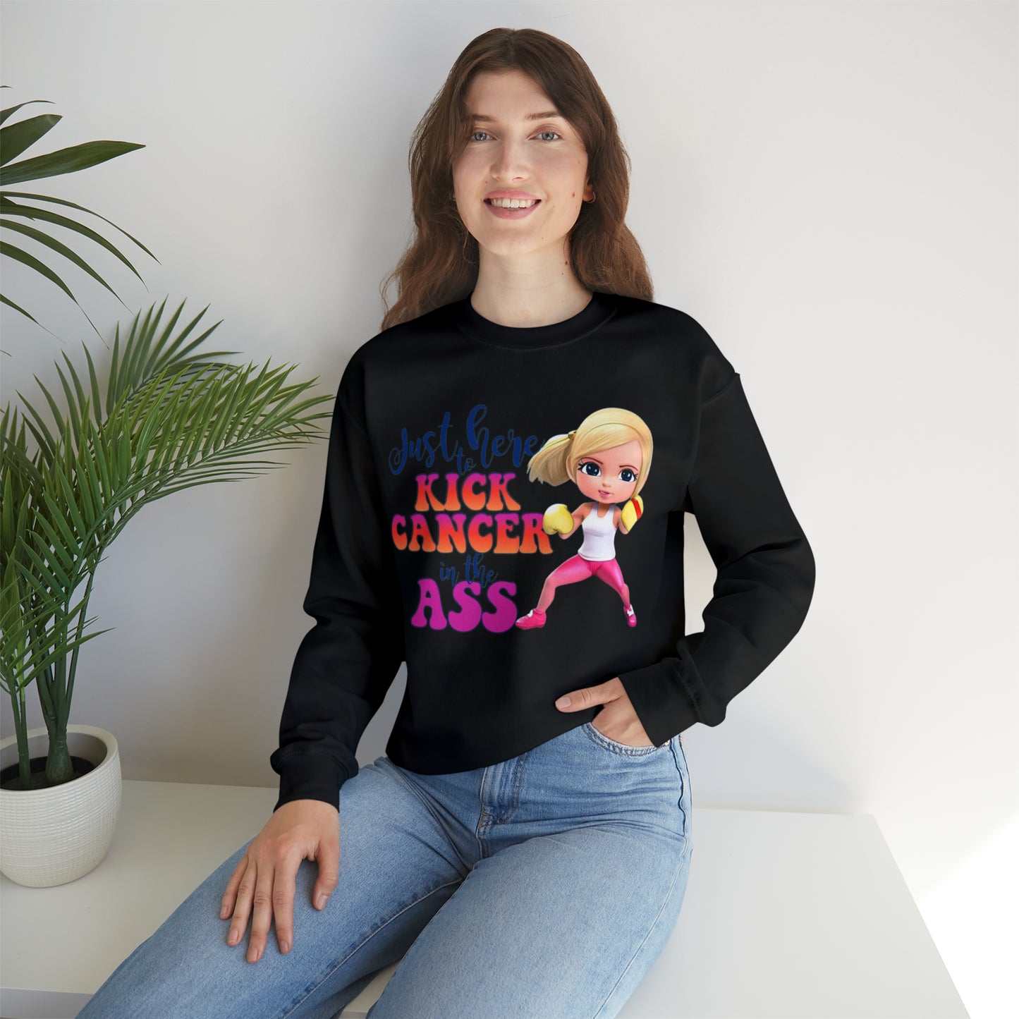 Cancer kick ssa - Sweatshirt