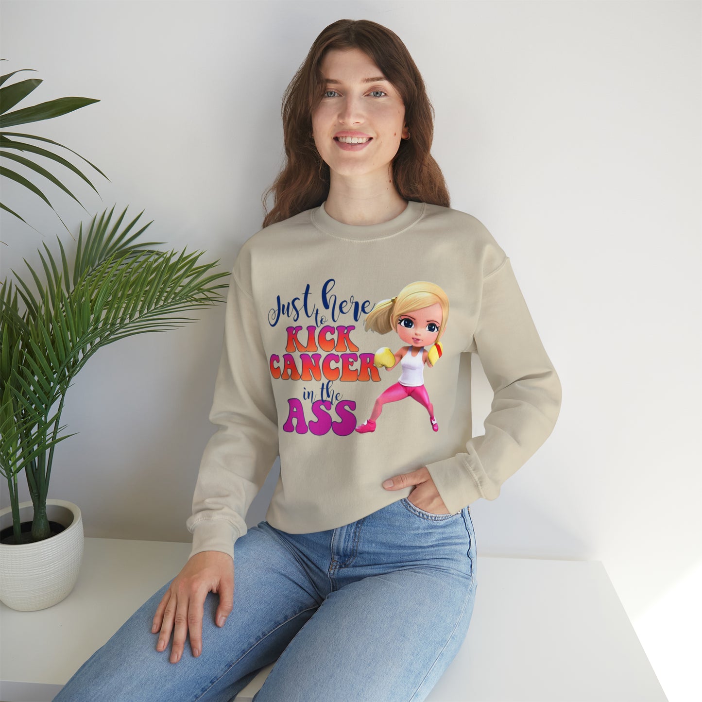 Cancer kick ssa - Sweatshirt