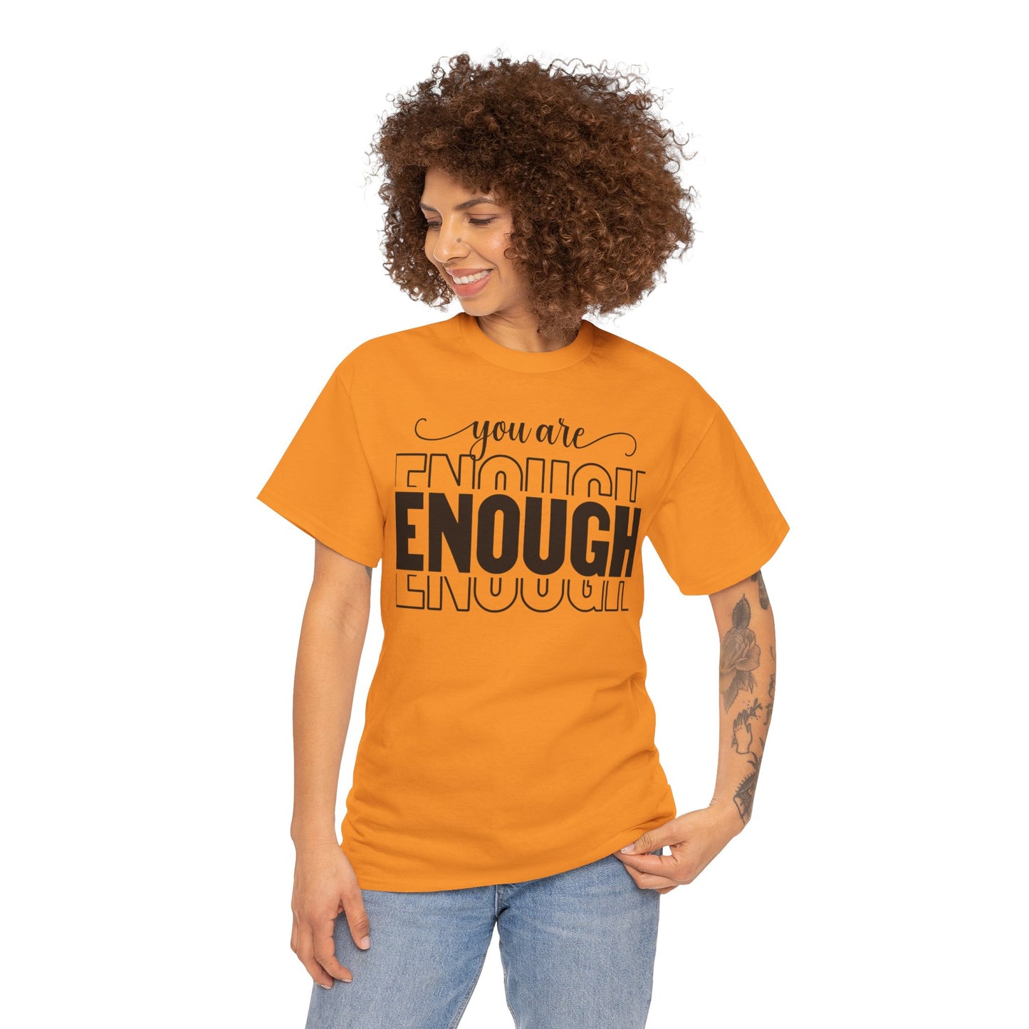 You are Enough Cotton Tee