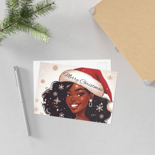 Black Girl Magic Postcards (Christmas)