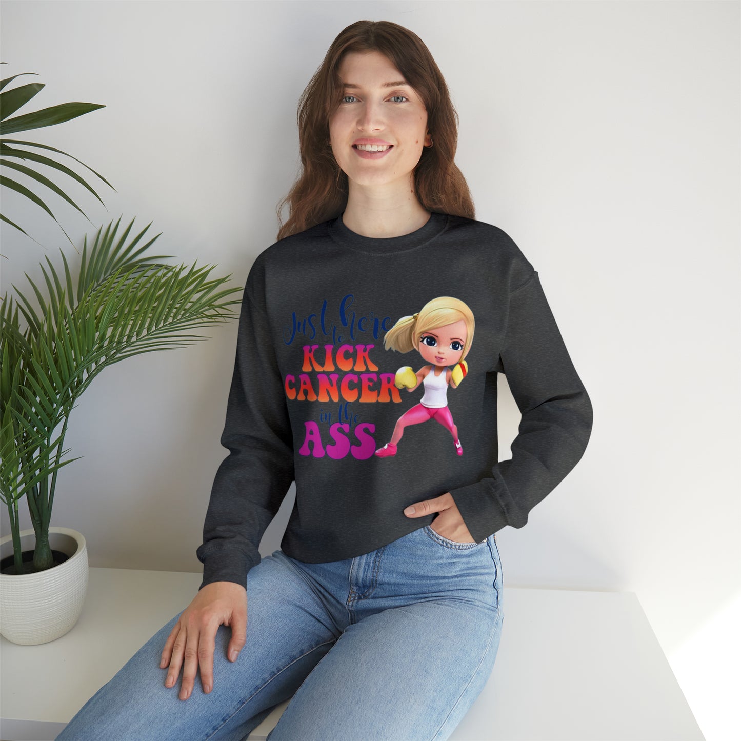 Cancer kick ssa - Sweatshirt