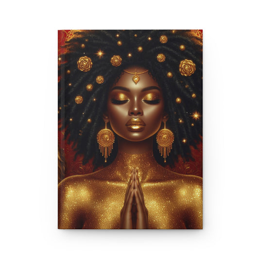 Golden Prayer..  Journal Hardcover