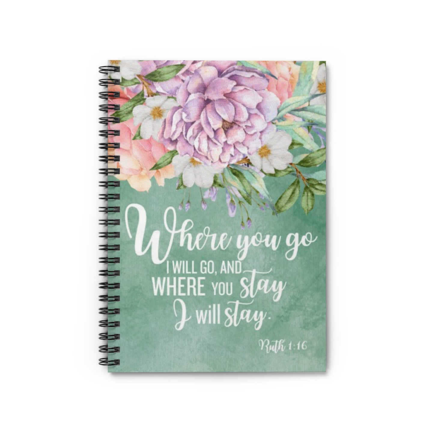 Where you go - Spiral Notebook