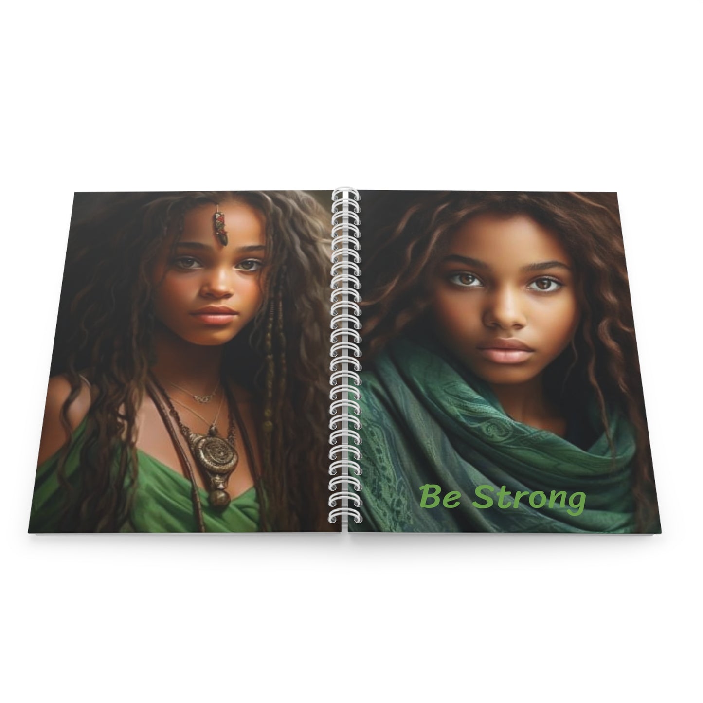 BE Strong (Girl)  Spiral Notebook