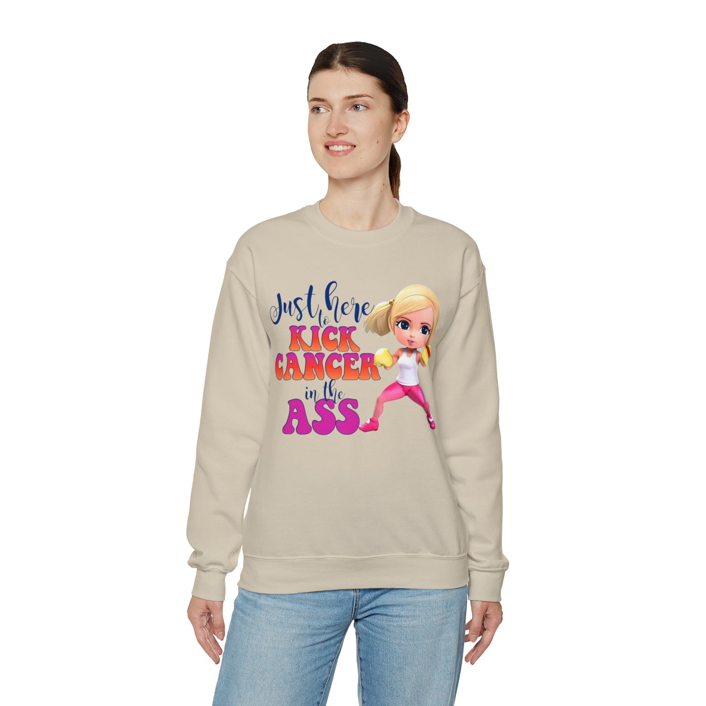 Cancer kick ssa - Sweatshirt