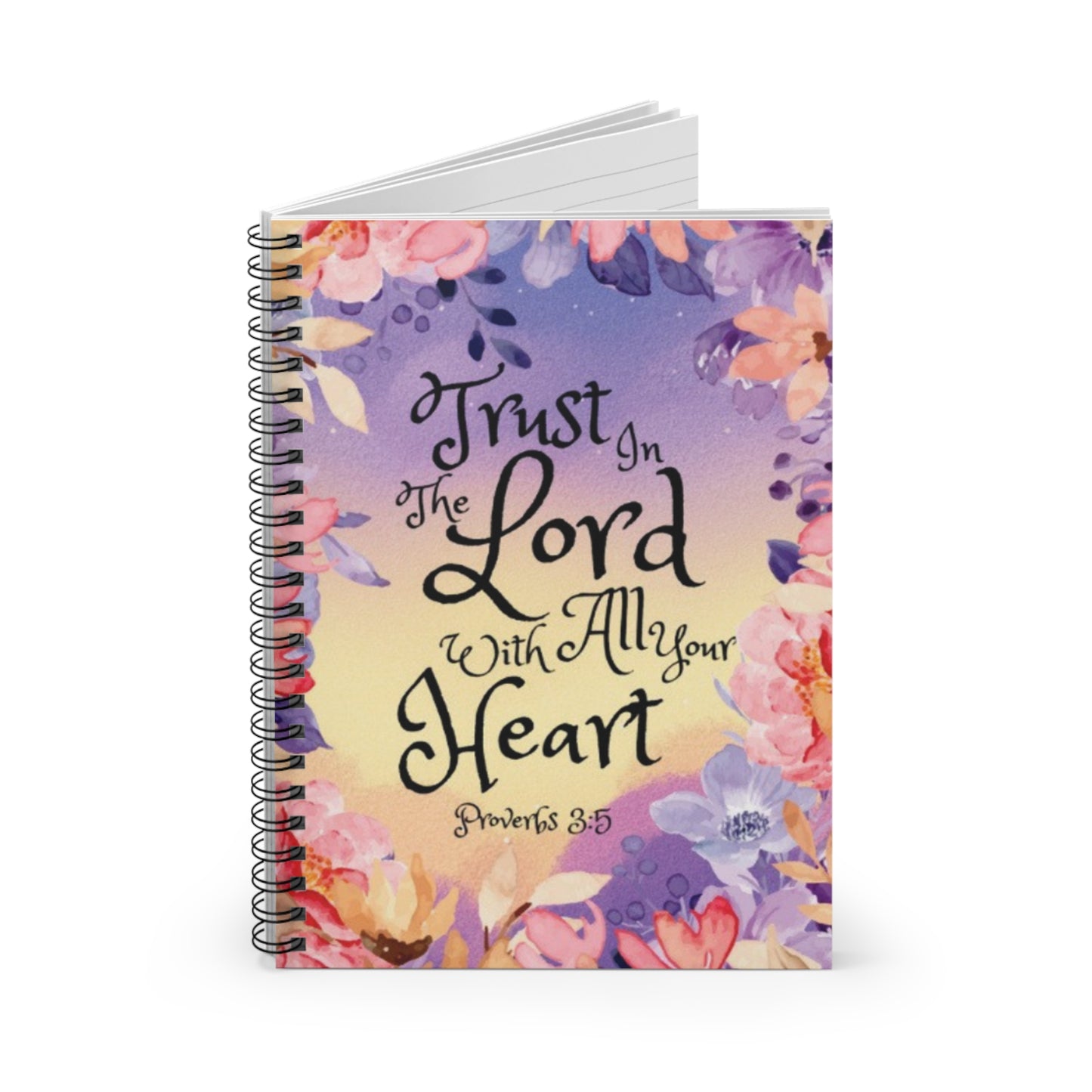 Trust in the Lord Spiral Notebook