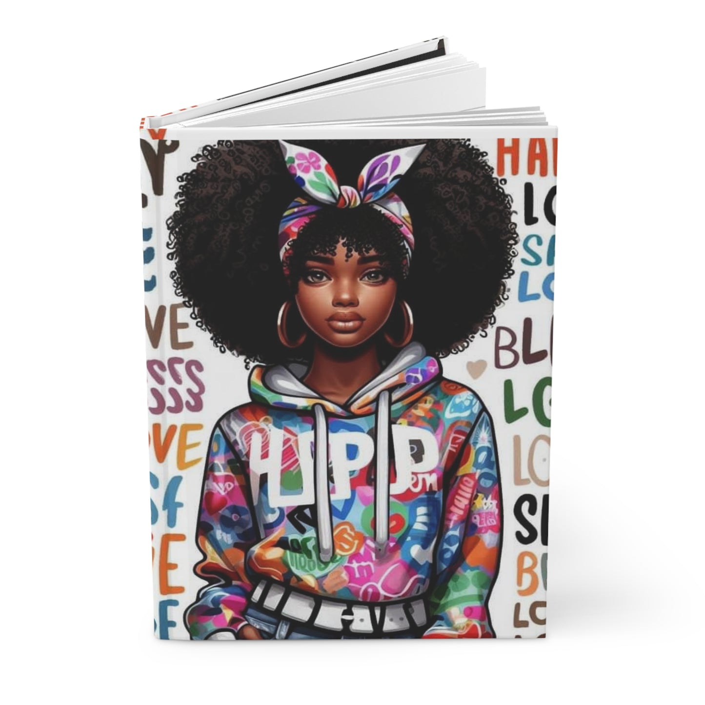 Afro color.  Journal Hardcover