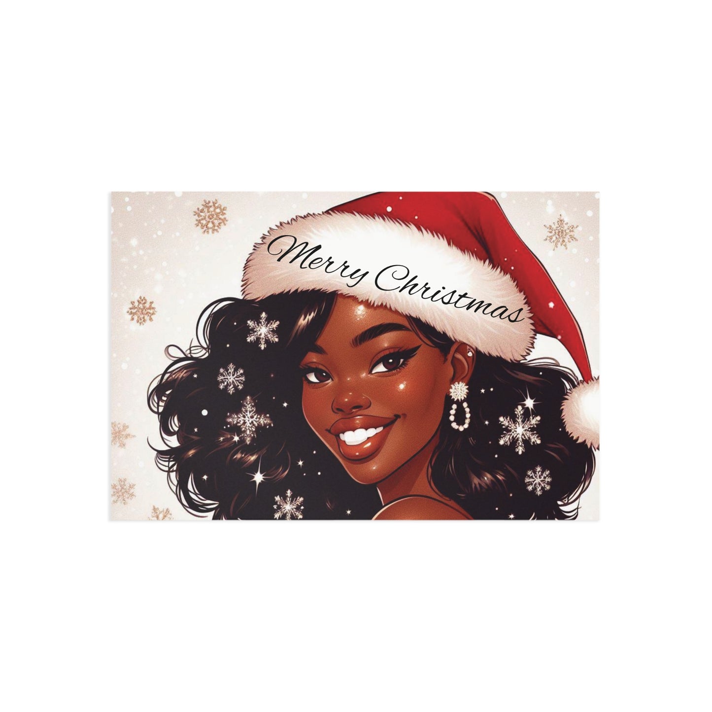 Black Girl Magic Postcards (Christmas)