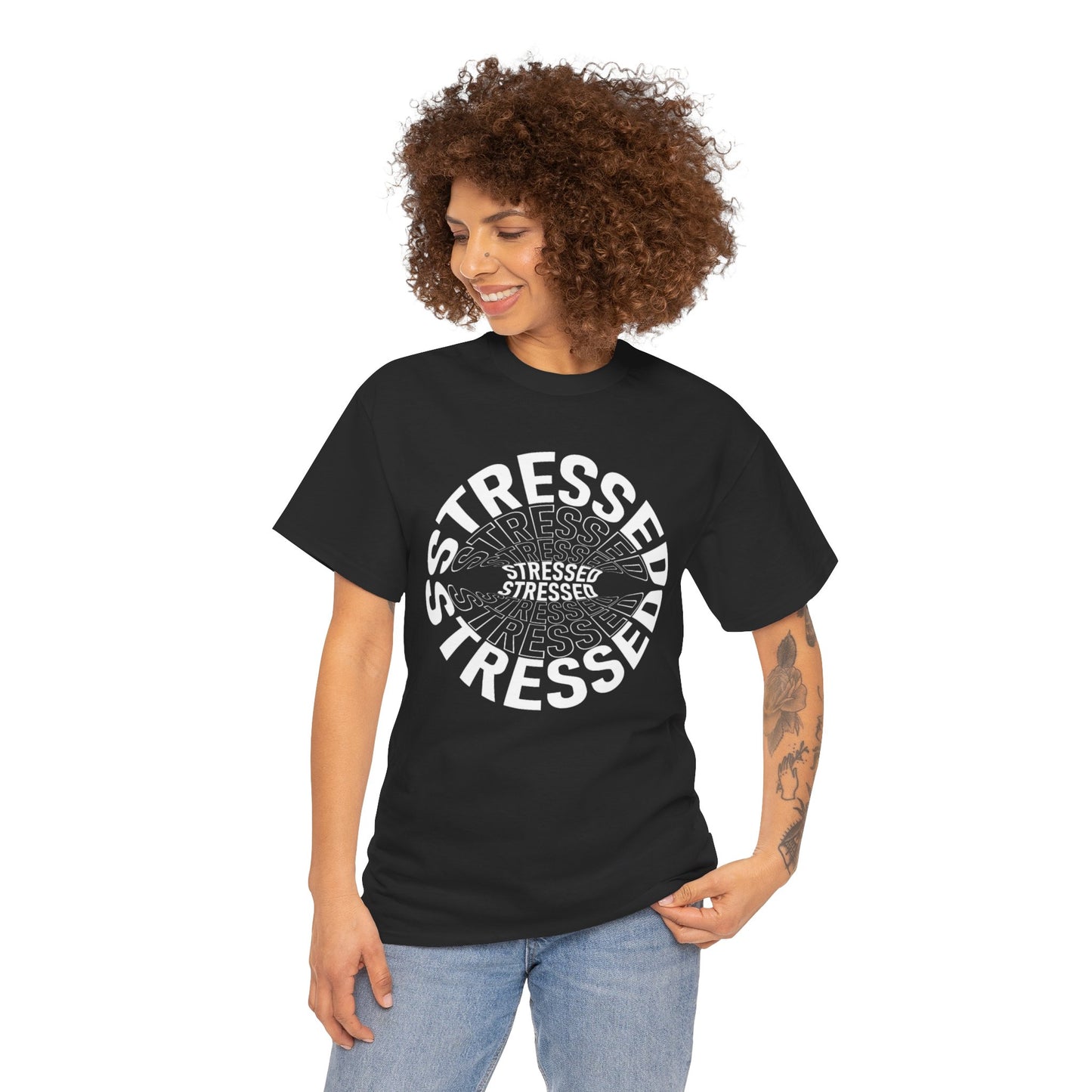 Stressed Cotton Tee