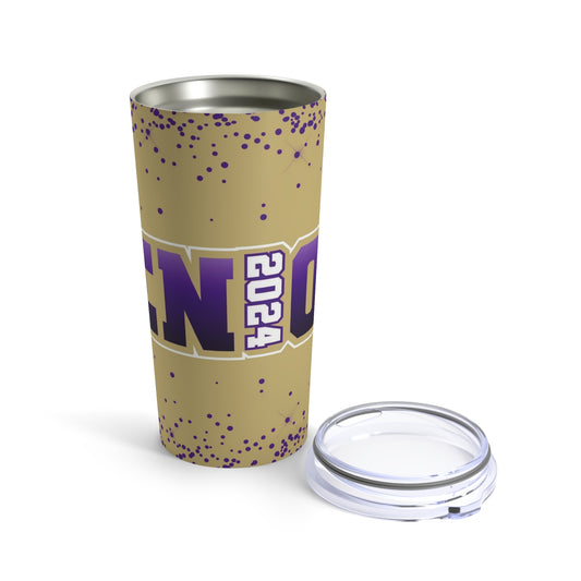 Purple Senior 2024 Tumbler 20oz