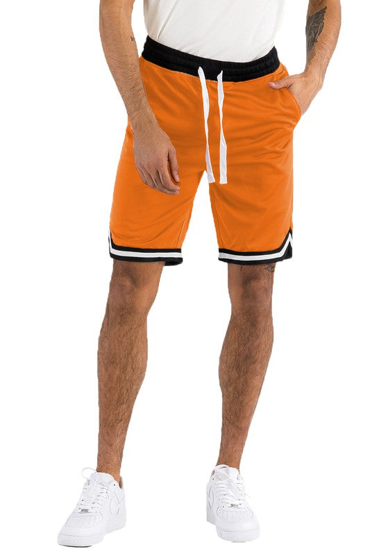 Solid Athletic Basketball Sports Shorts