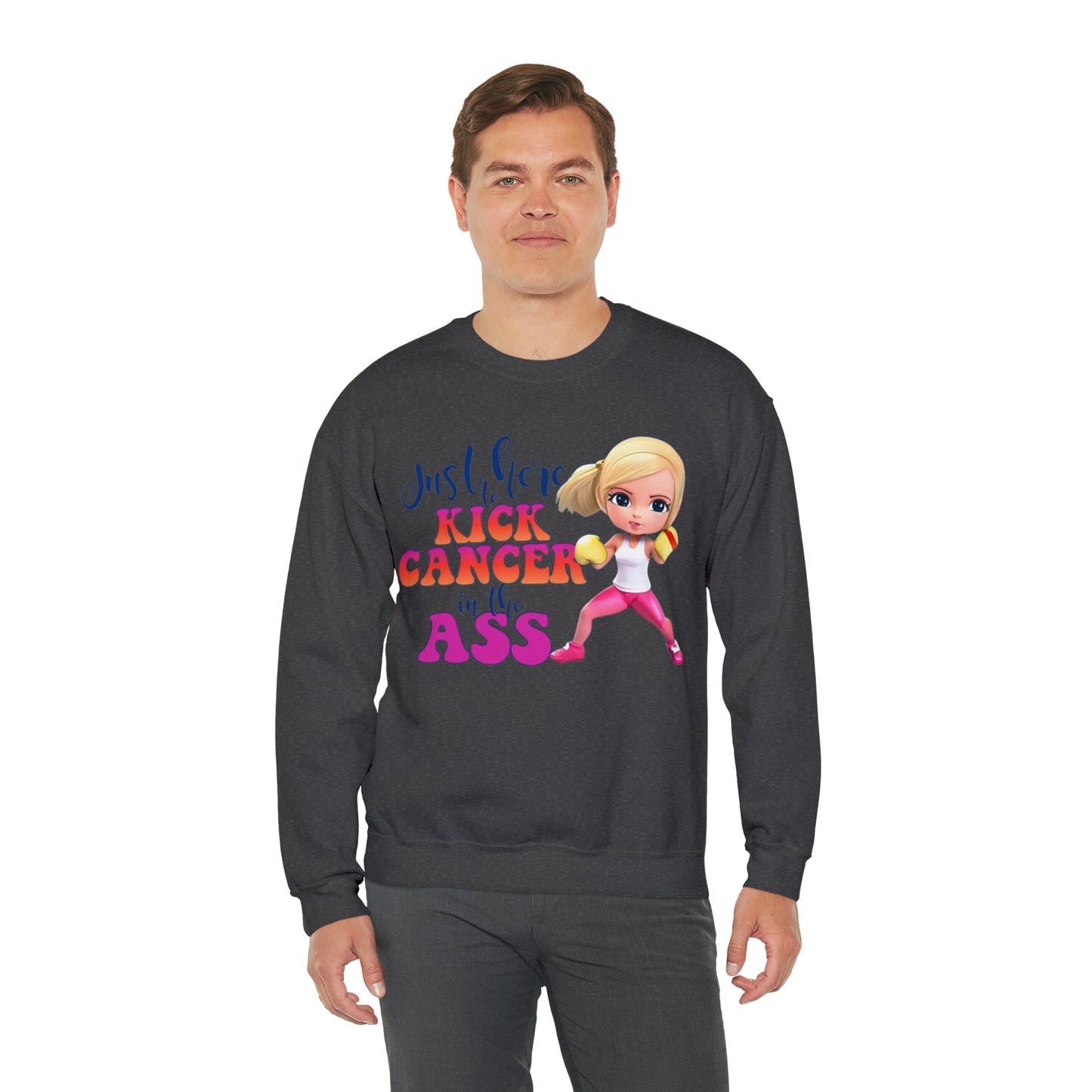 Cancer kick ssa - Sweatshirt