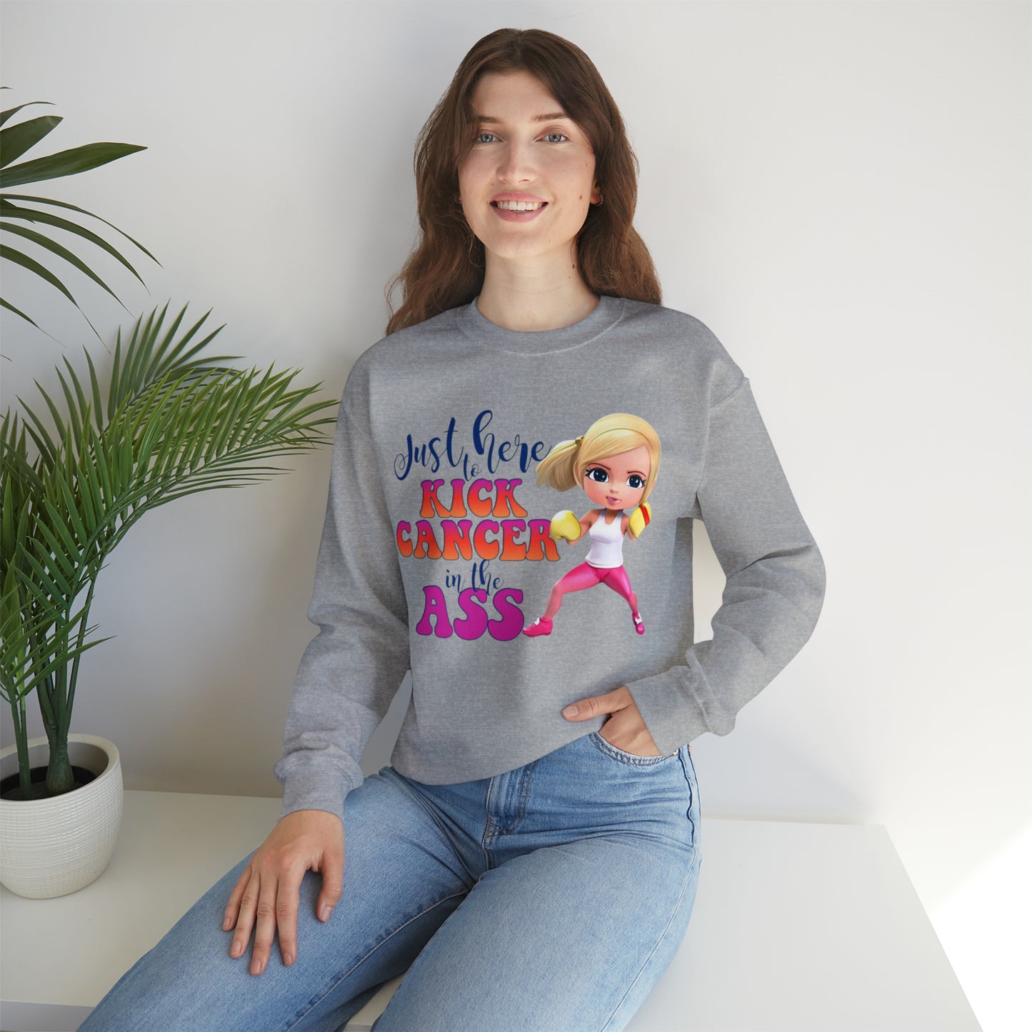 Cancer kick ssa - Sweatshirt