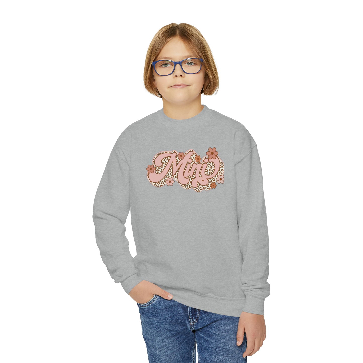 Youth Sweatshirt - Mini - flower