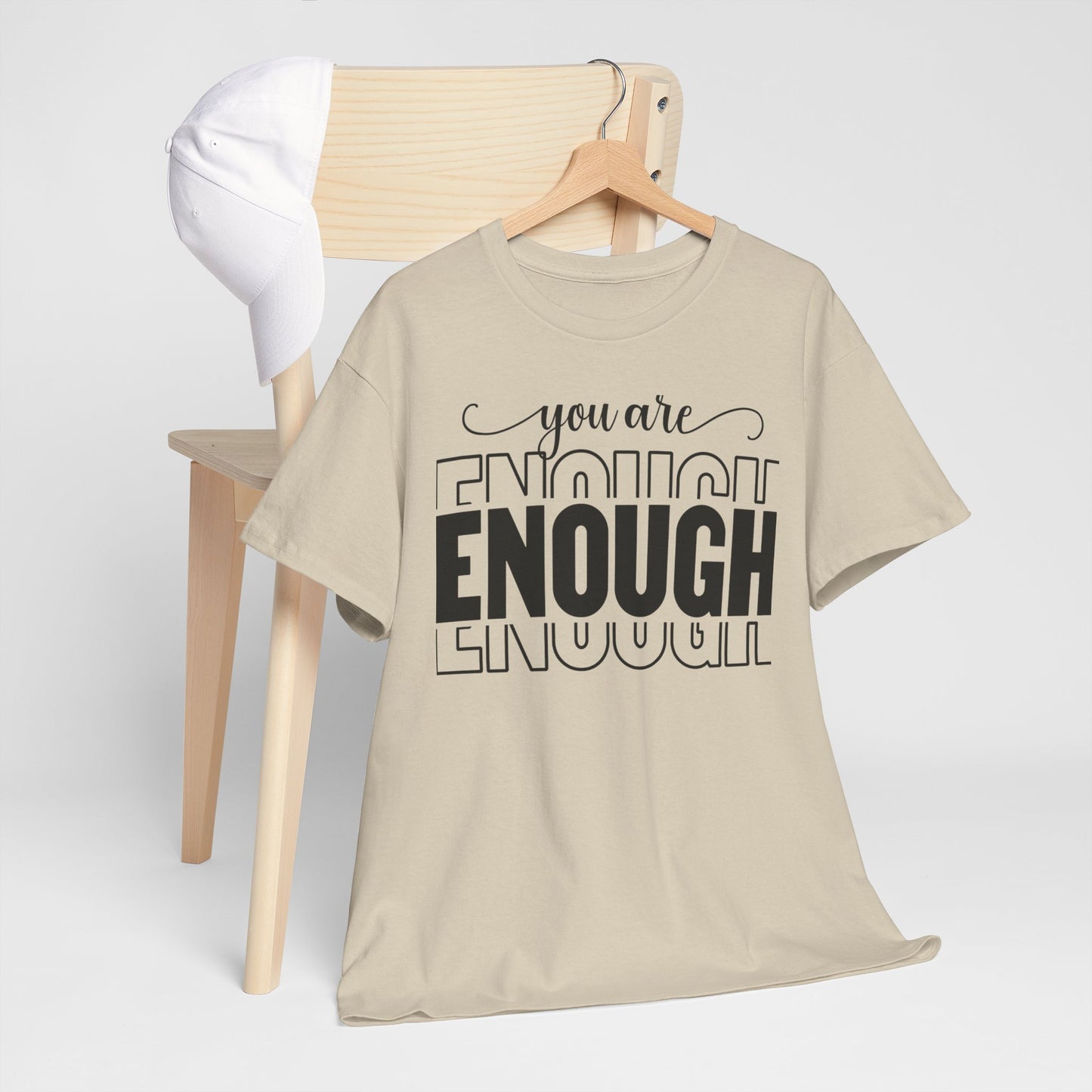 You are Enough Cotton Tee