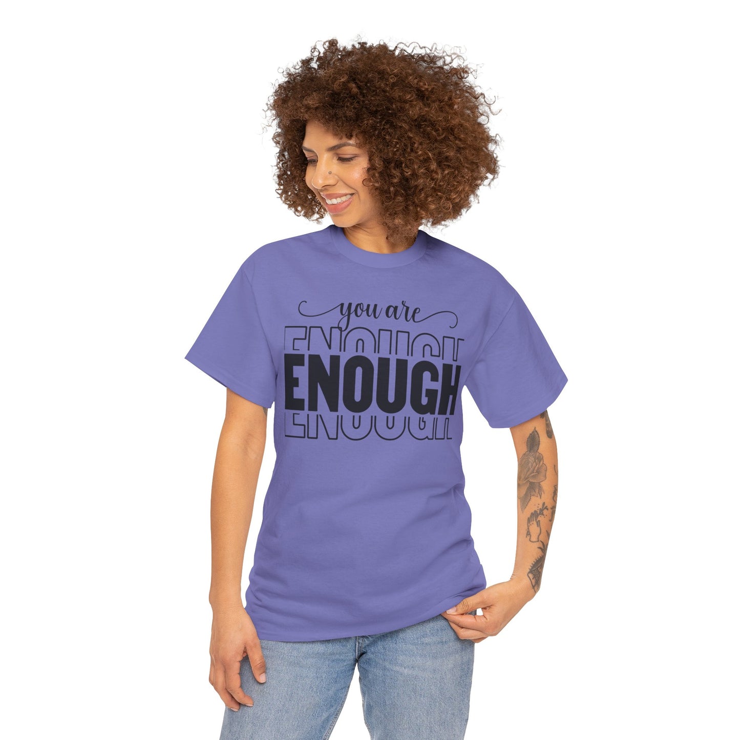 You are Enough Cotton Tee