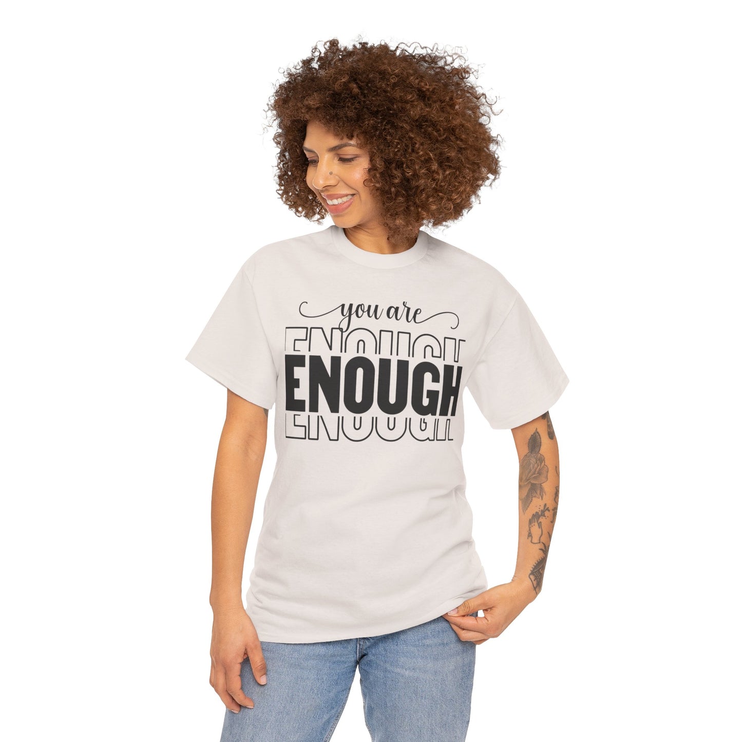 You are Enough Cotton Tee