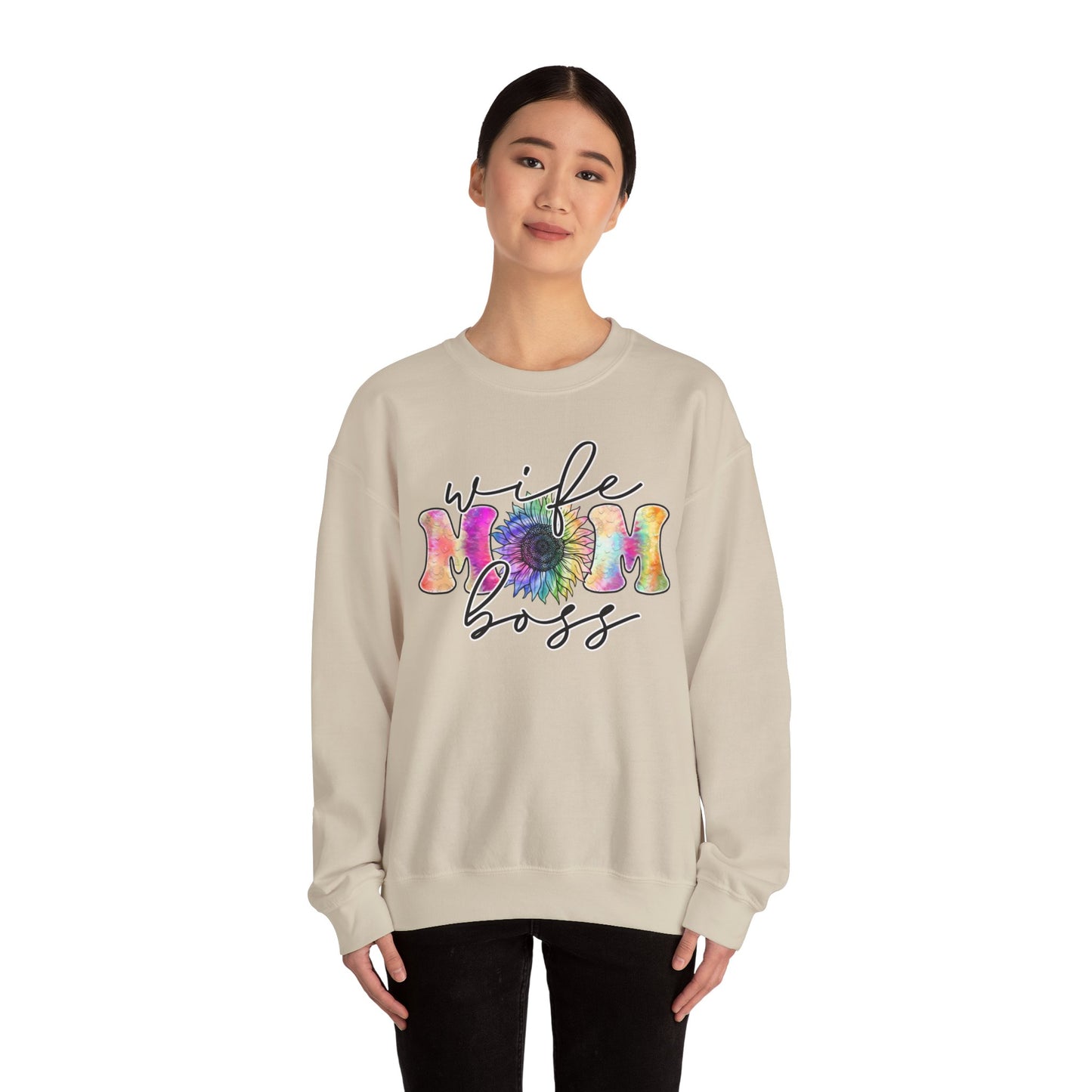 Wife Mom Boss Sweatshirt