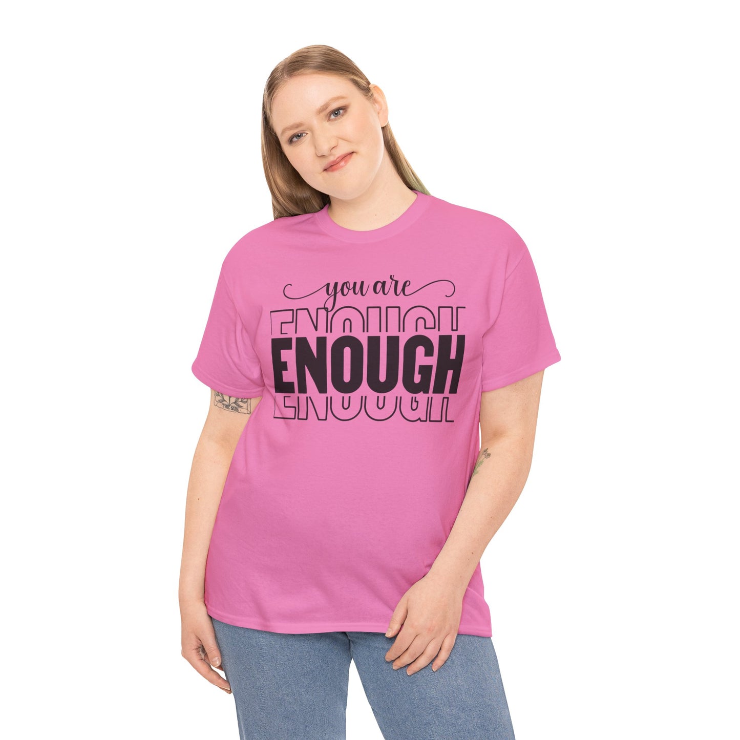 You are Enough Cotton Tee