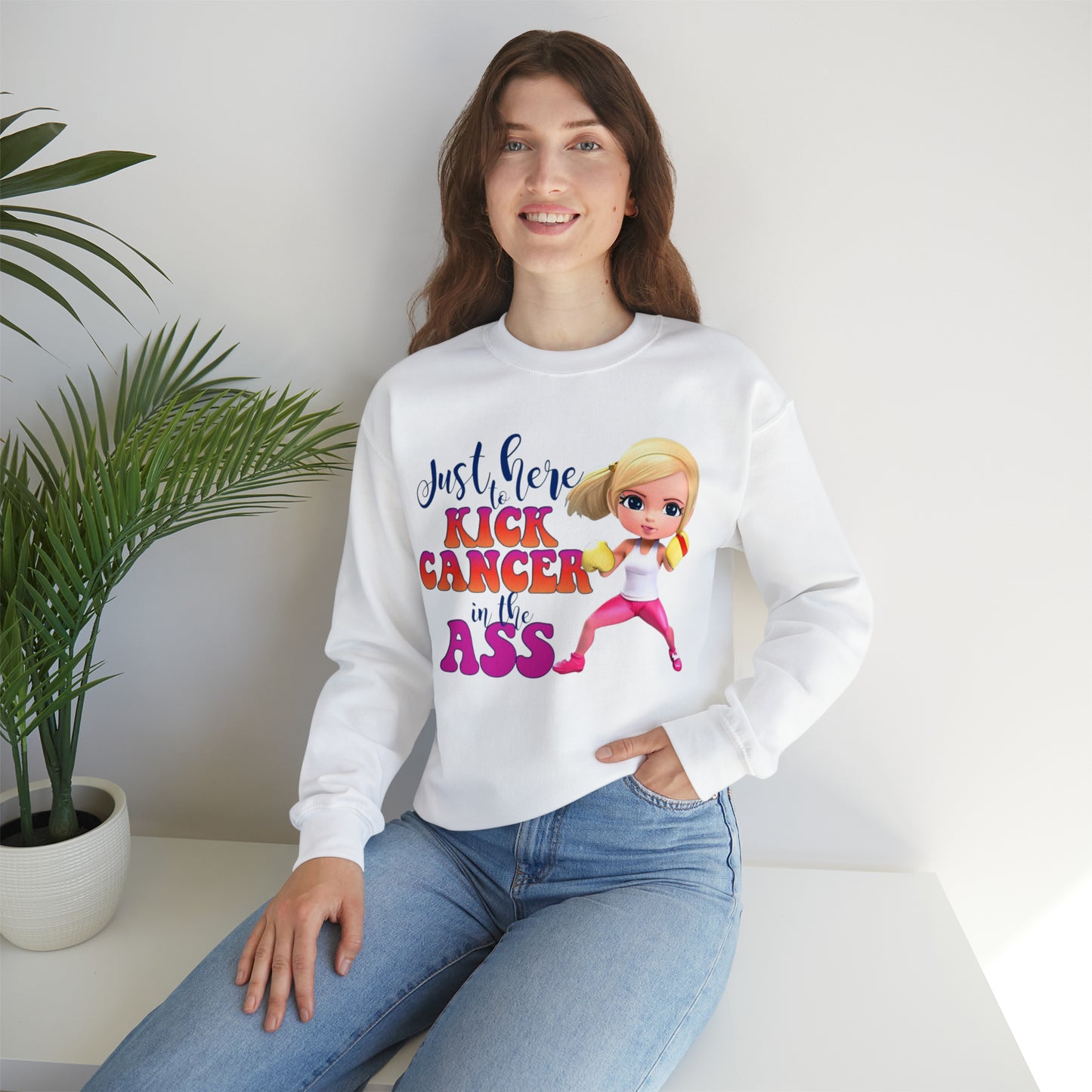 Cancer kick ssa - Sweatshirt