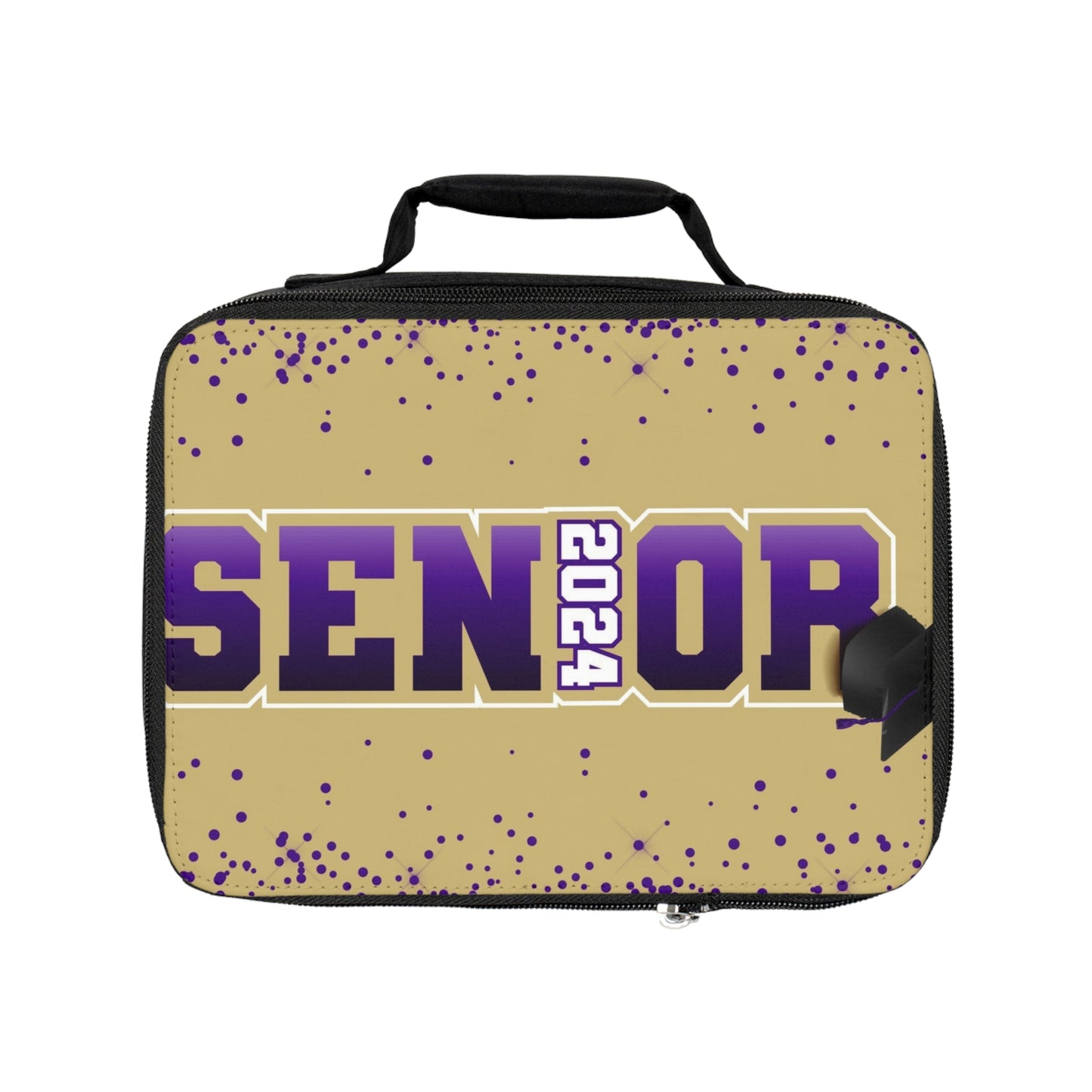 Purple Senior 2024 Lunch Bag