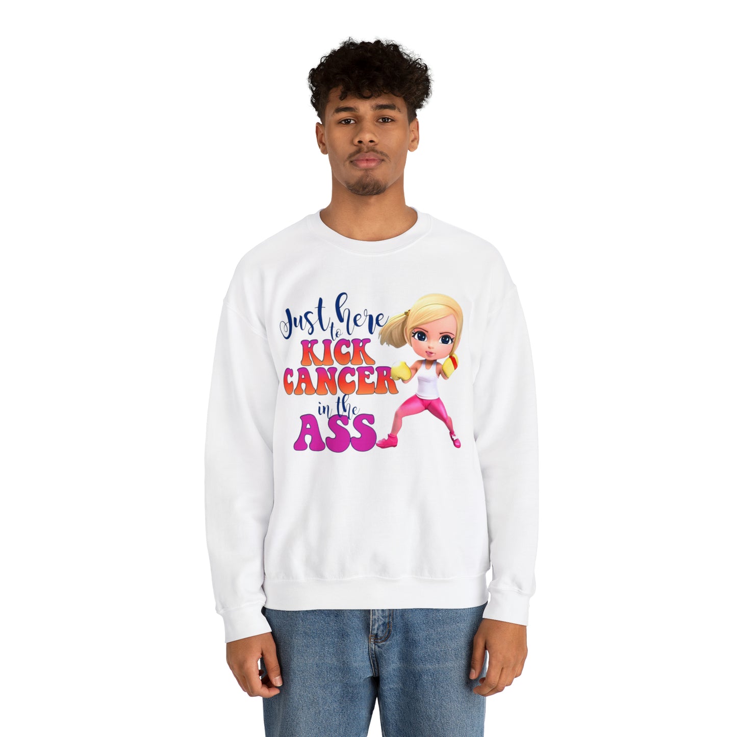 Cancer kick ssa - Sweatshirt