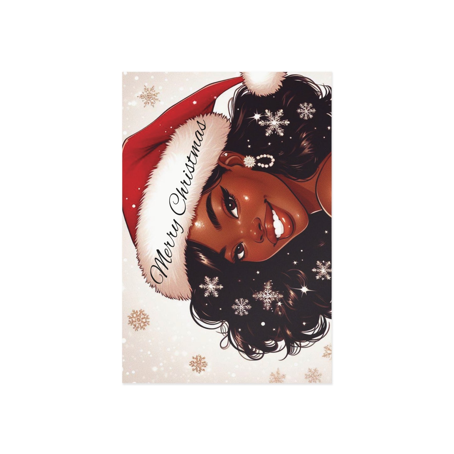 Black Girl Magic Postcards (Christmas)