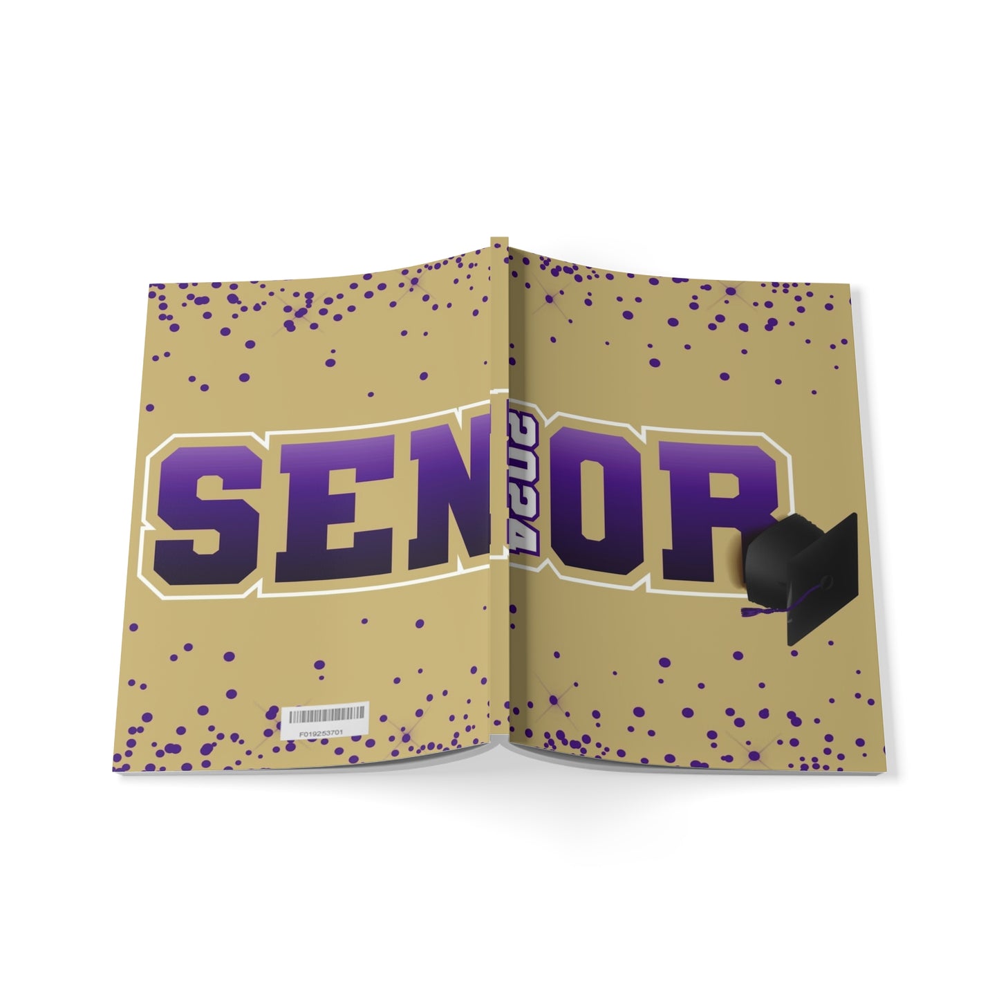 Senior Purple 2024- Softcover Notebook