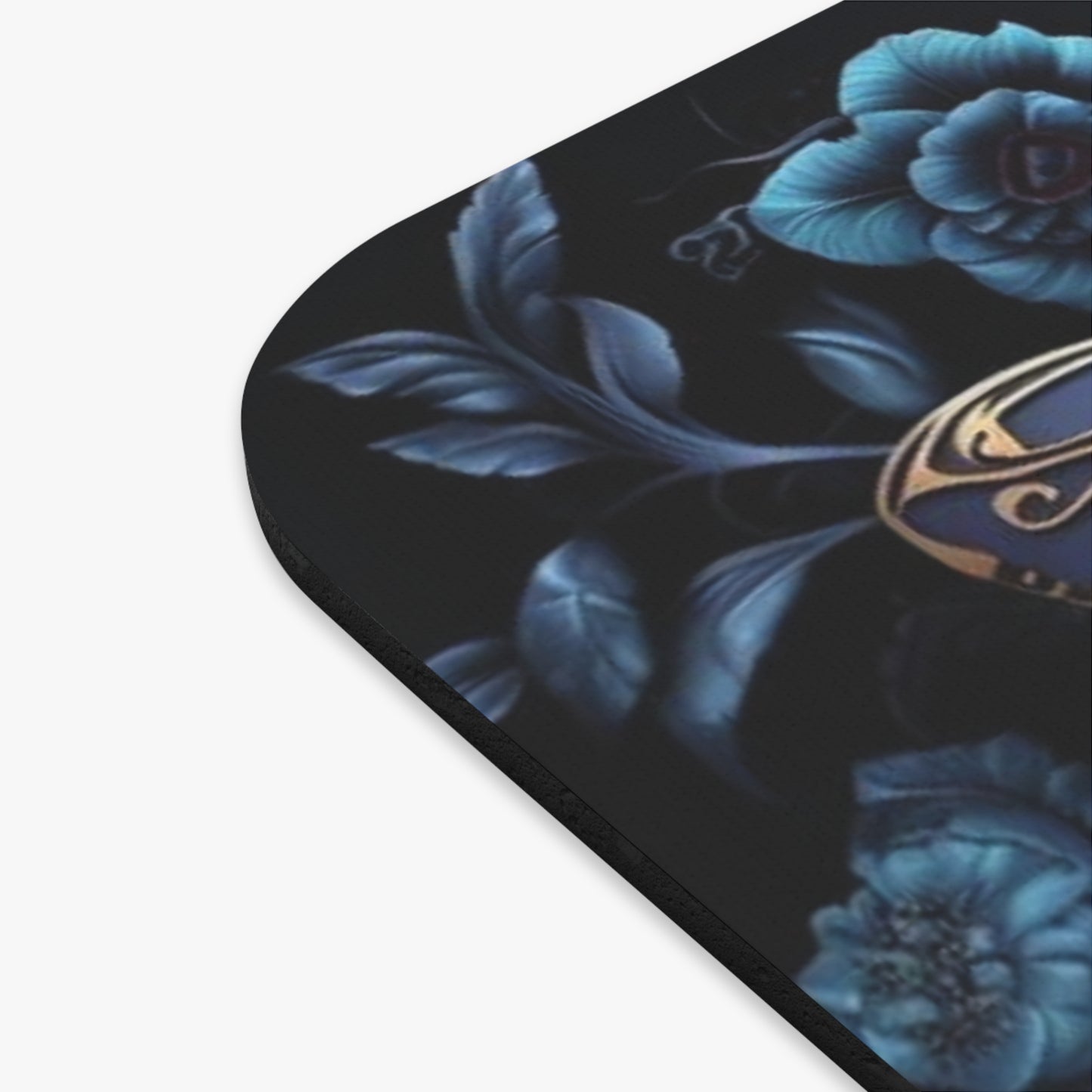 Black Butterfly Mouse Pad (Rectangle)