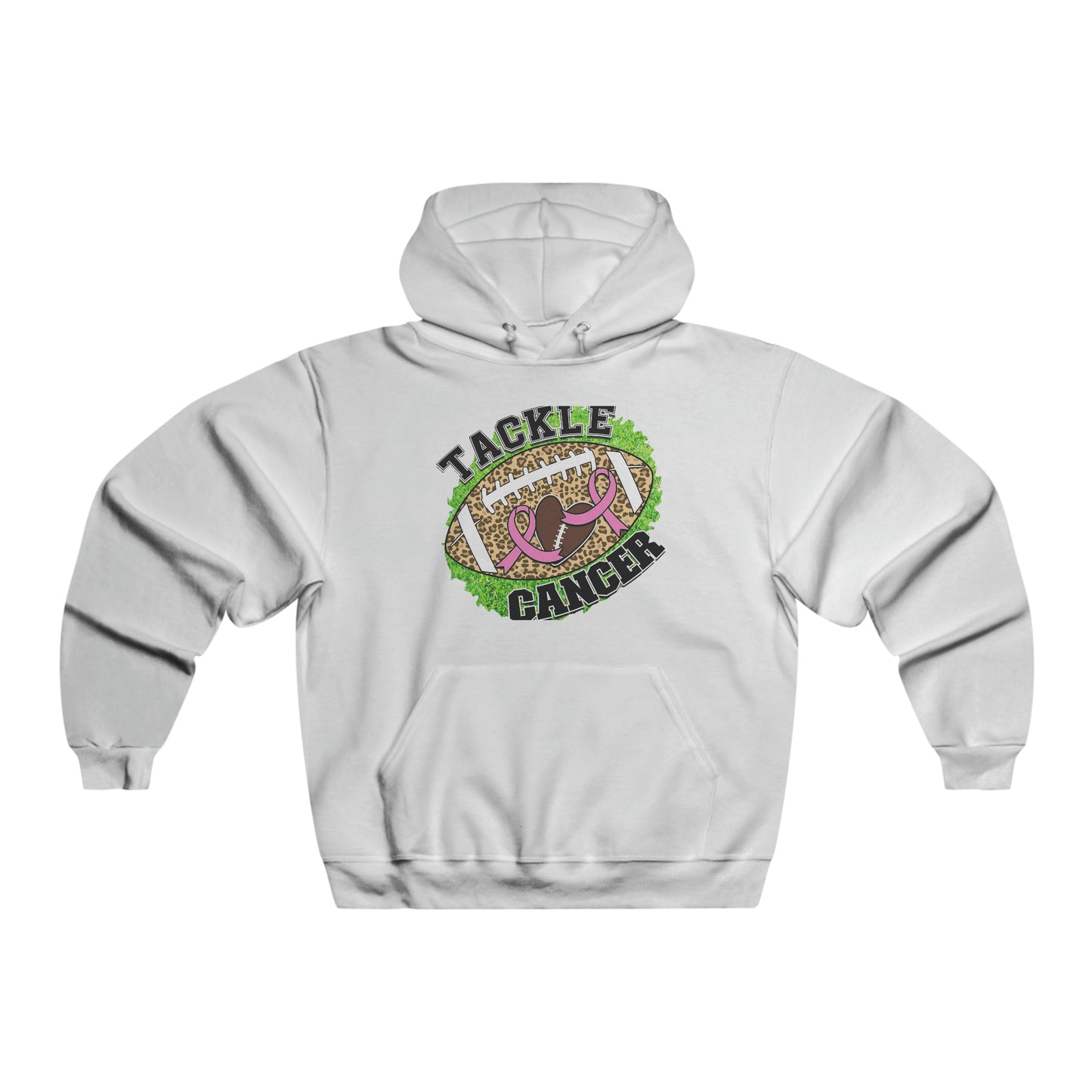 Tackle Cancer (football)- Hooded Sweatshirt