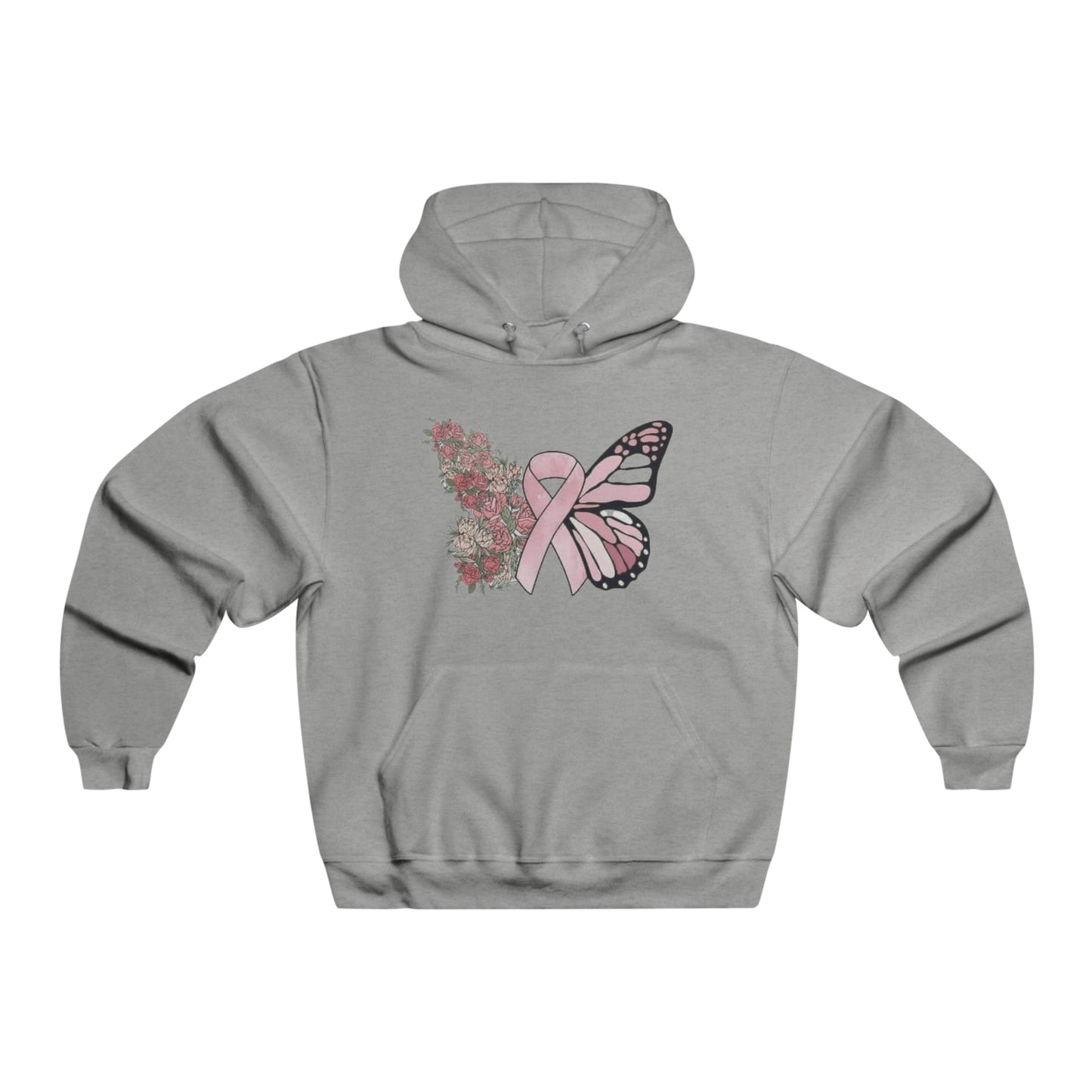 Butterfly and Cancer - Hooded Sweatshirt