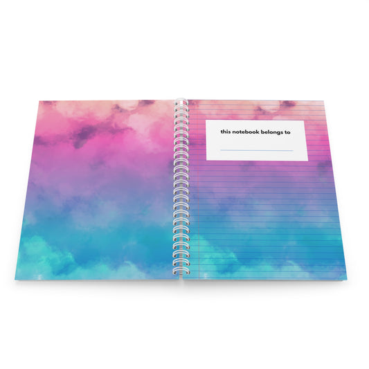 Cloudy -  Spiral Notebook