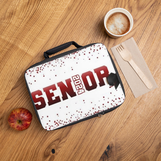 Red Senior 2024 Lunch Bag