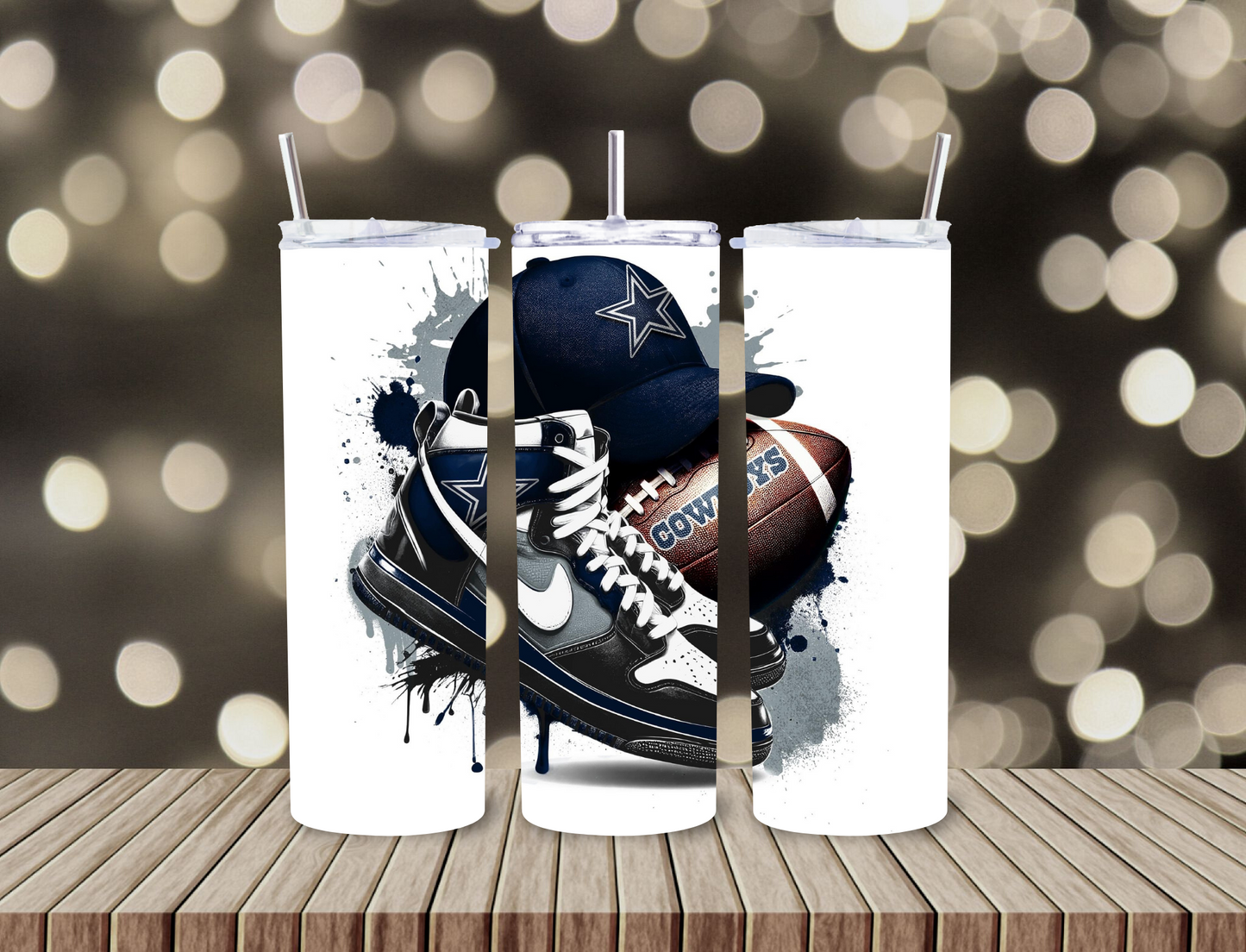 Shoes NFL Team  Tumbler 20oz