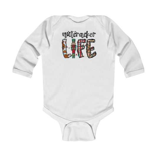 Nutcracker Life Infant Long Bodysuit (Chirstmas)