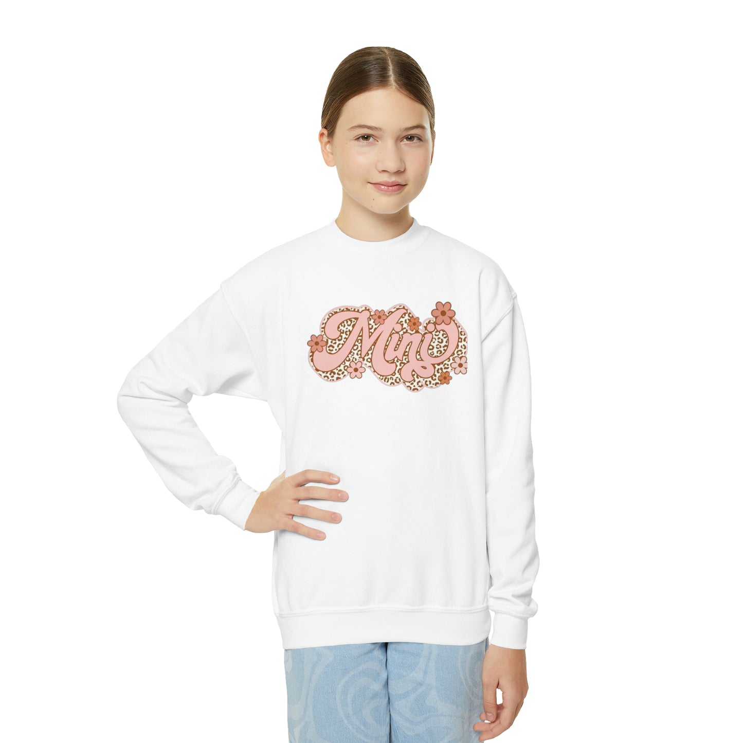 Youth Sweatshirt - Mini - flower