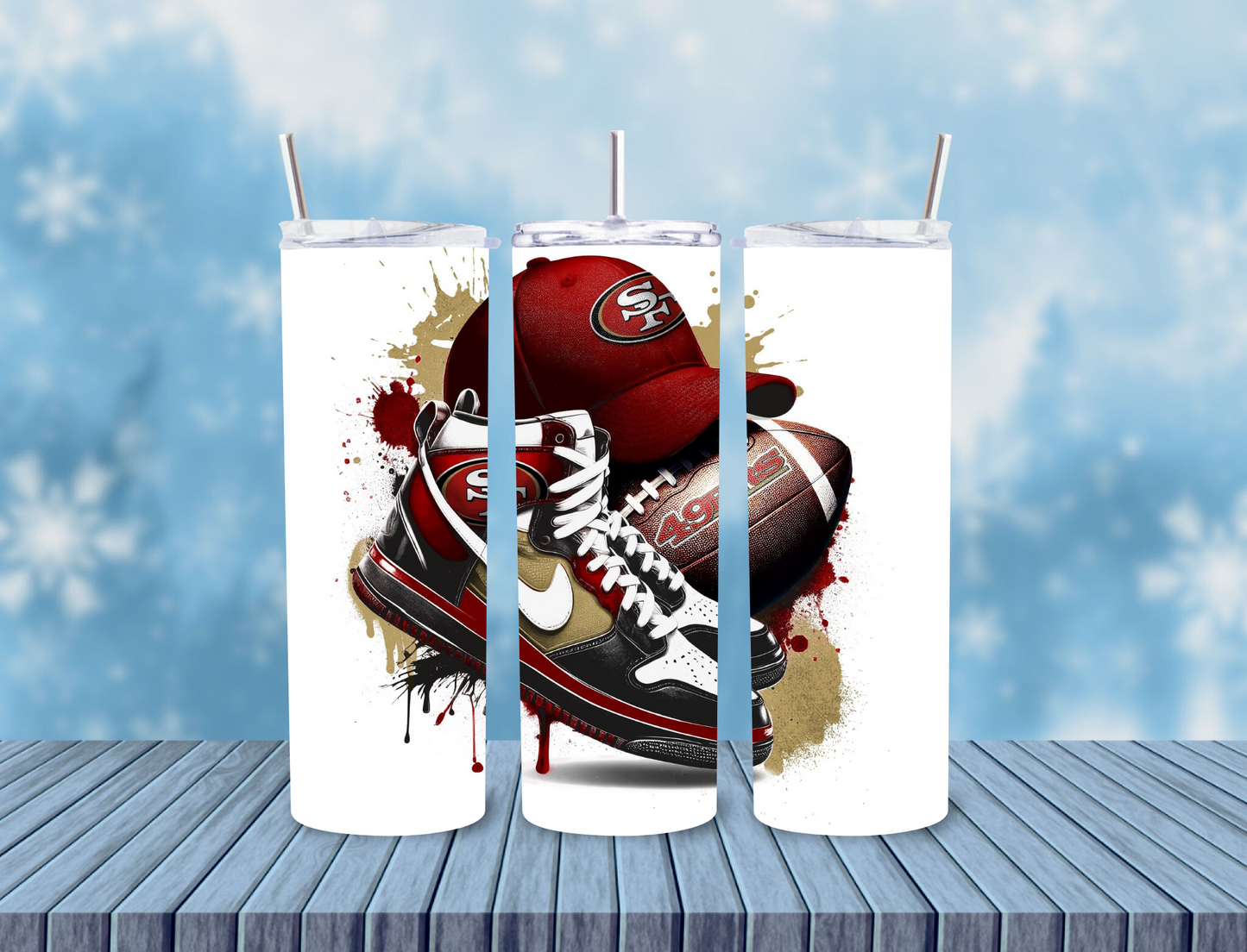 Shoes NFL Team  Tumbler 20oz