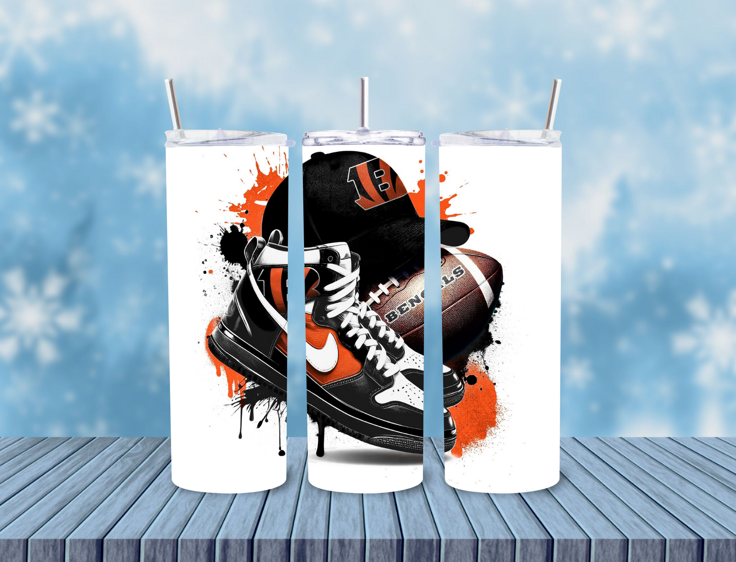 Shoes NFL Team  Tumbler 20oz