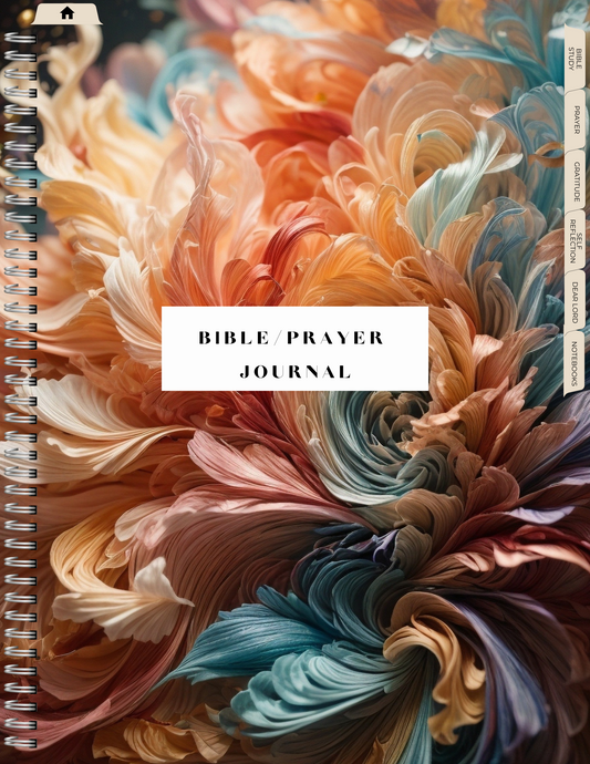 Flowing Flow Flowers Bible Study and Prayer Journal