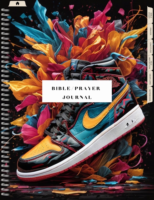 Colorful Shoe Bible Study and Prayer Journal