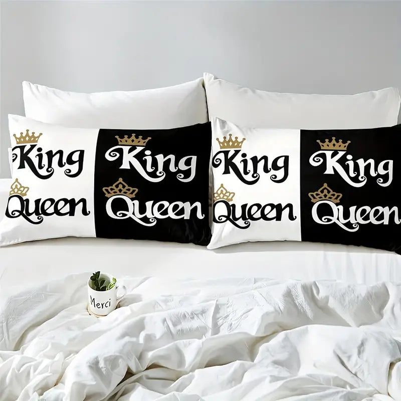 King/Queen 3 pc Cover Set - 3  Different