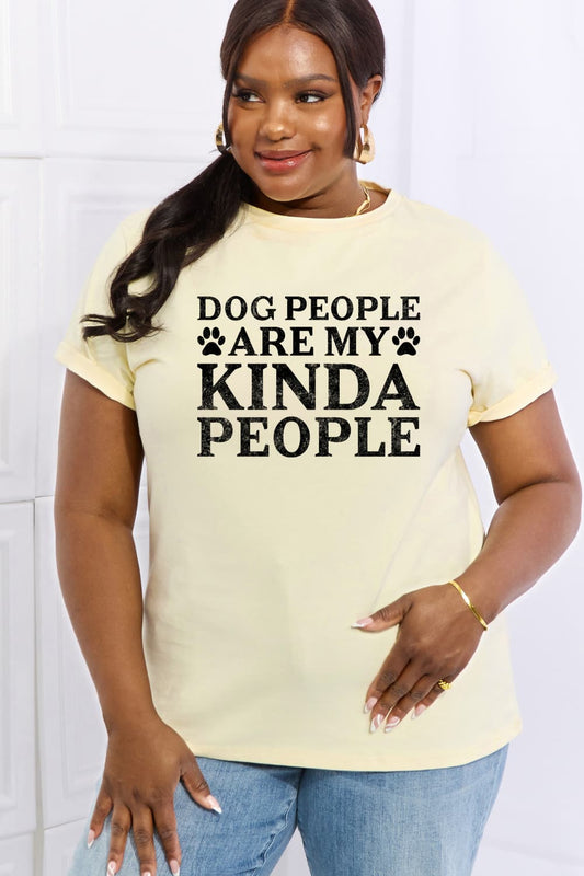 Simply Love Full Size PEOPLE ARE MY KINDA PEOPLE Graphic Cotton Tee