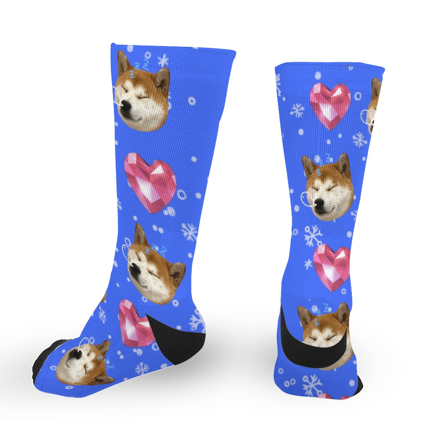 Pet Heart Face Socks