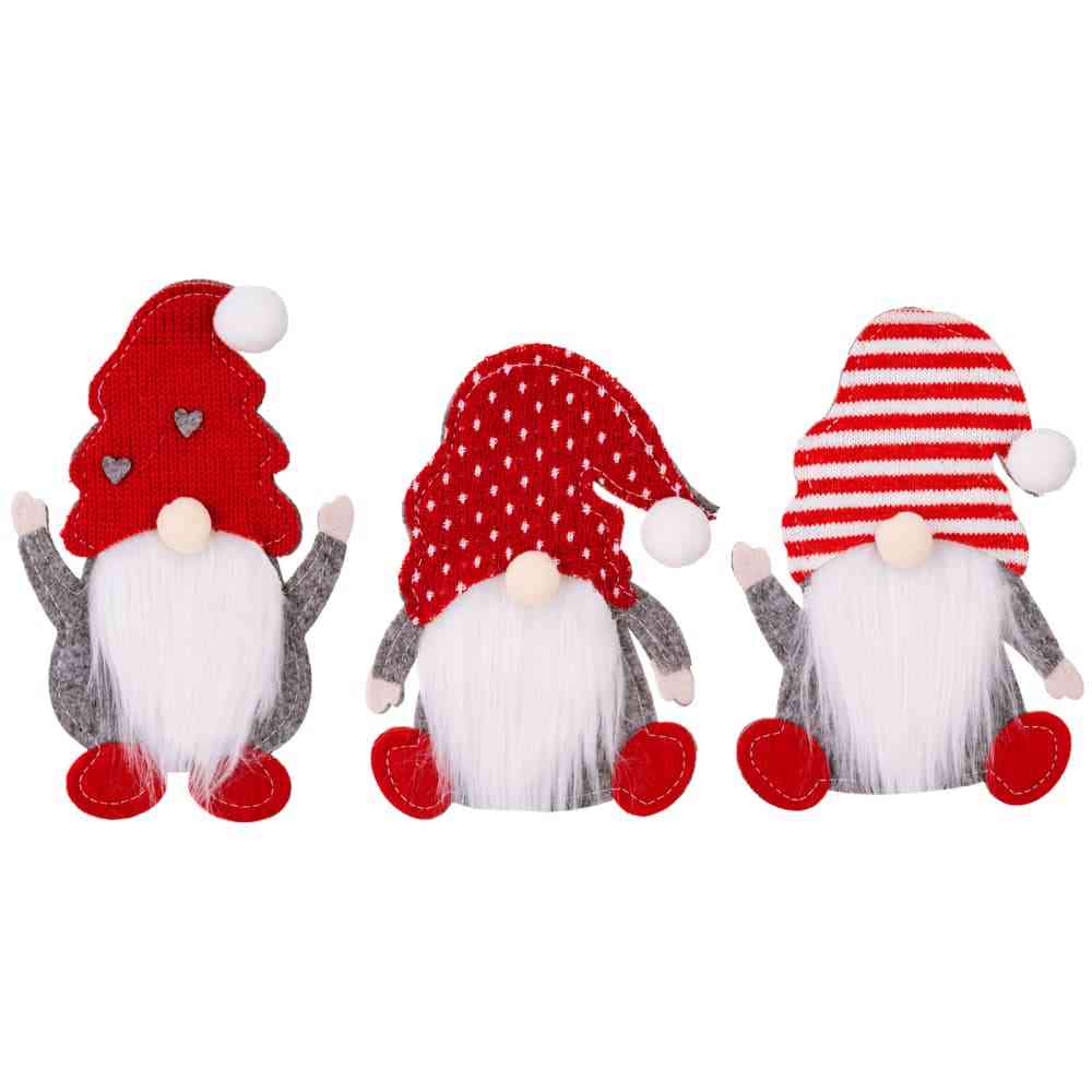 3-Piece Faceless Gnome Cutlery Holders