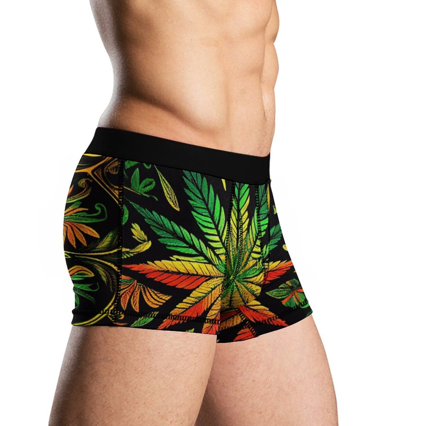 Colorful Flower Silk Men's Underwear