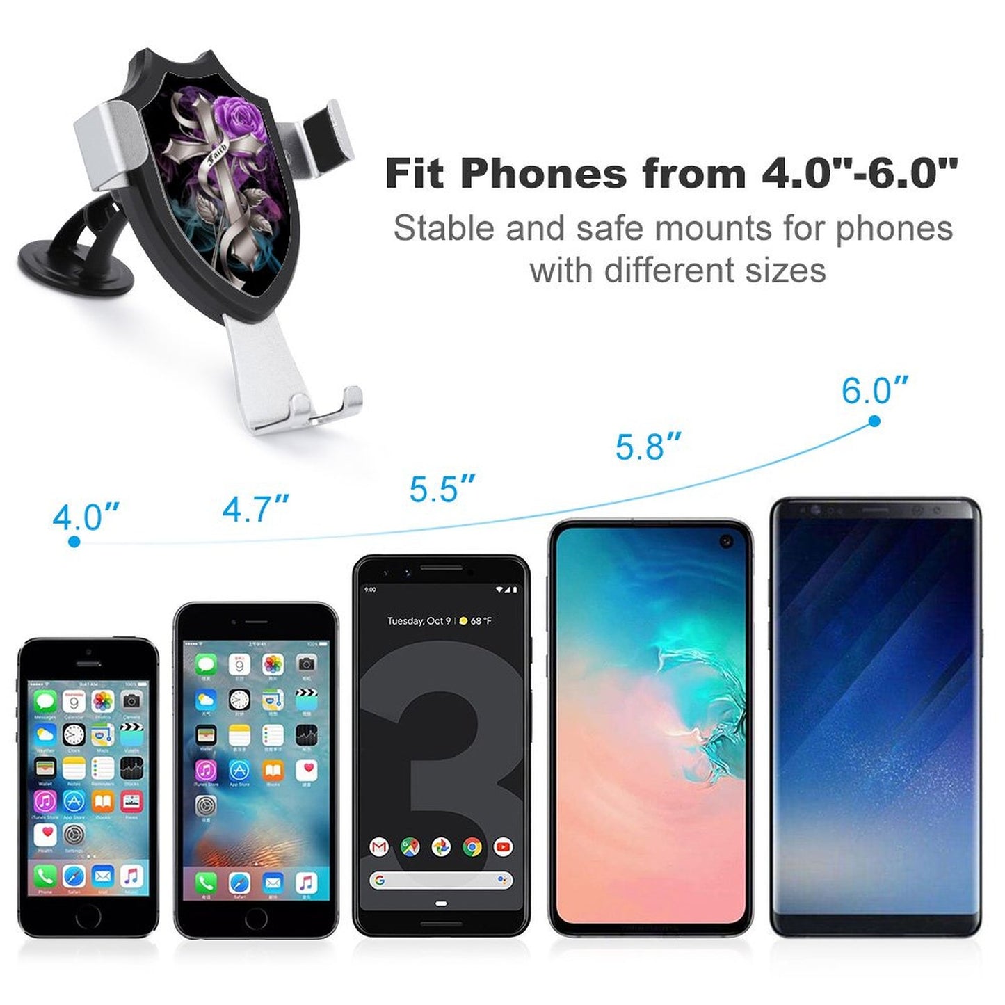 Faith Car Mount Mobile Phone Holder