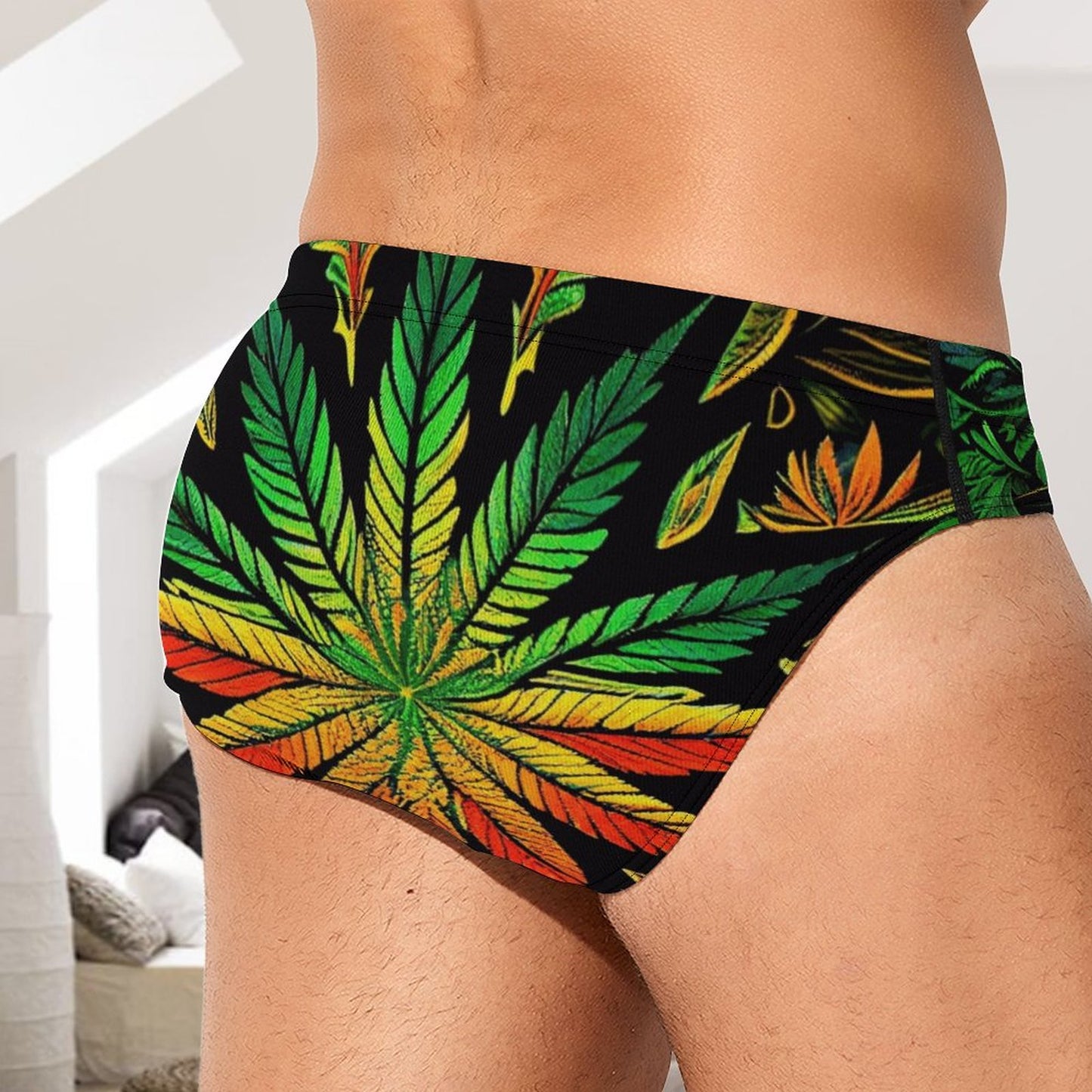 Colorful Flower Men's Briefs