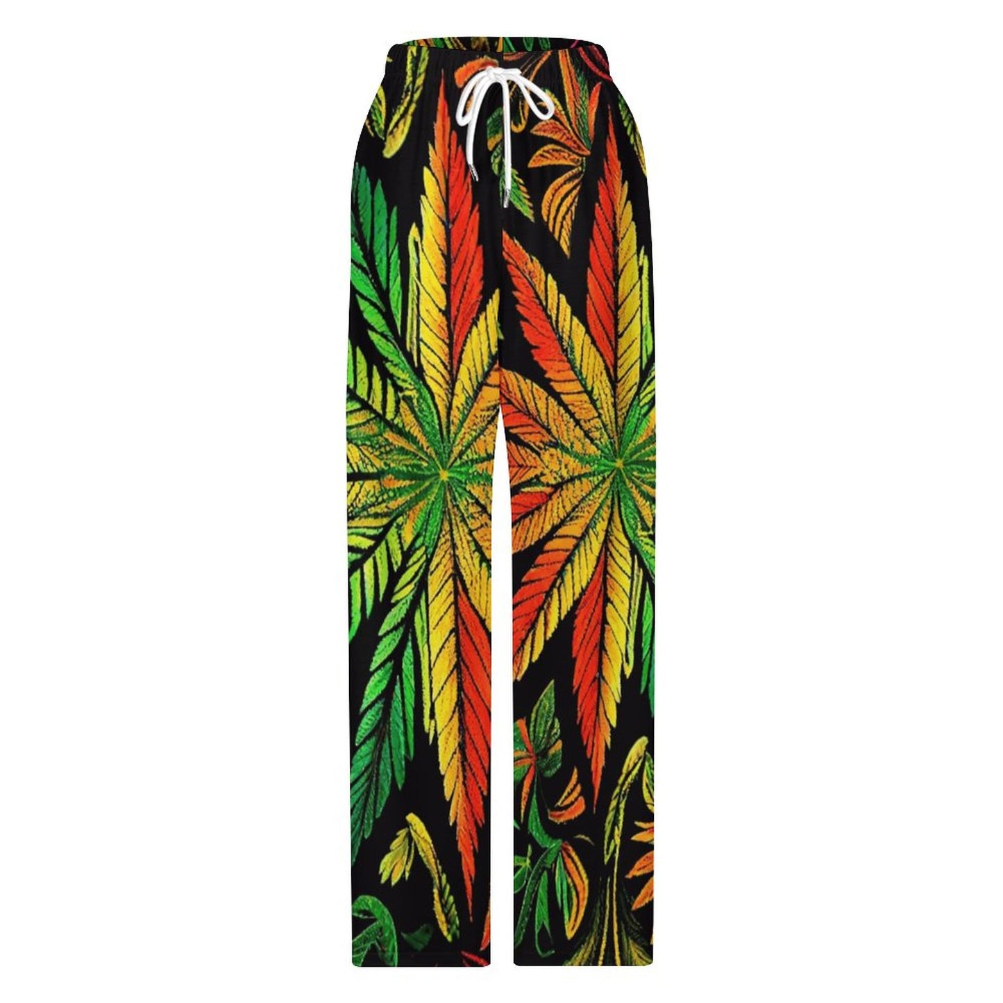 Colorful Flower Men's Home Pajamas Pants