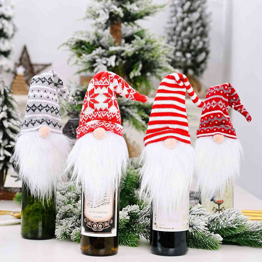 Assorted 2-Piece Wine Bottle Covers