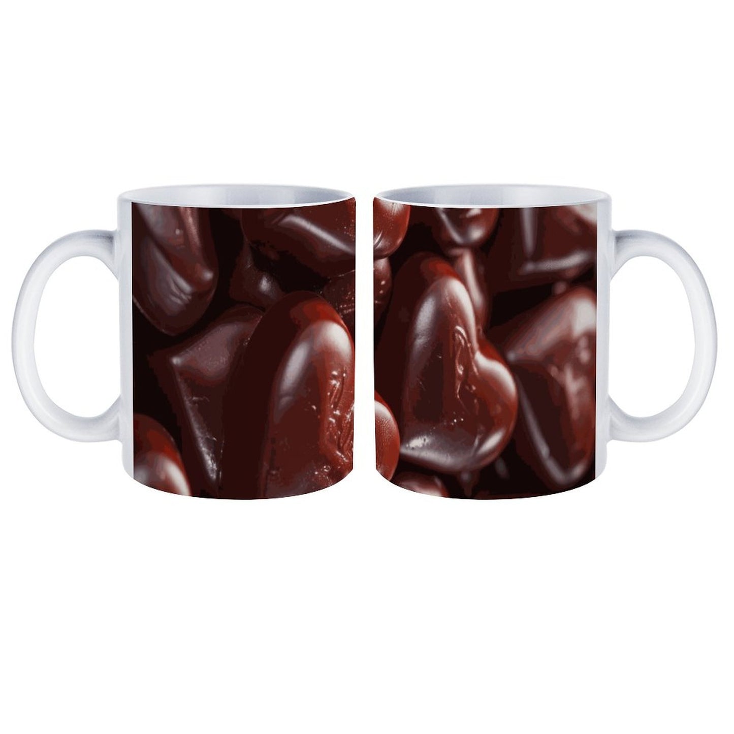 Chocolate White Mug (All-Over Printing)